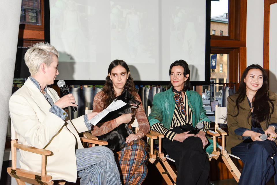 From left: Suzanne Lee, Hillary Taymour, Alison Cutlan and Uyen Tran.