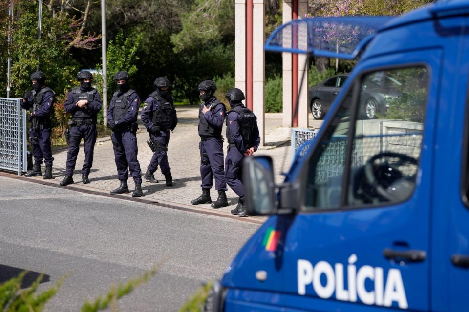 Portuguese police have shot a man suspected of stabbing two women to death at an Ismaili Muslim center in Lisbon (The Associated Press)
