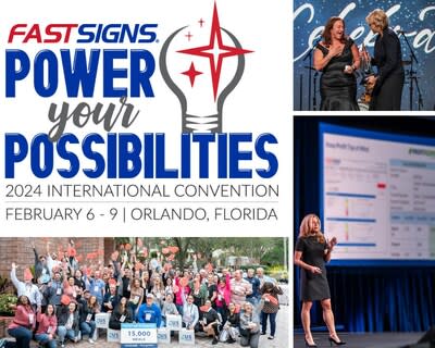 Franchisees embrace the Power of Possibilities at FASTSIGNS 2024 International Convention.