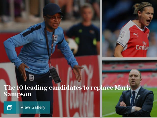 The 10 leading candidates to replace Mark Sampson as England women's manager