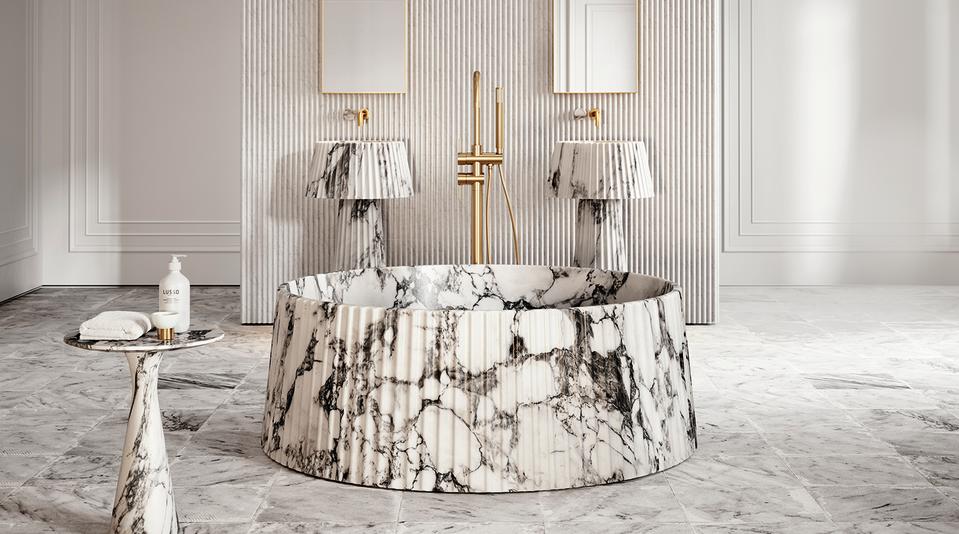 marble bathroom