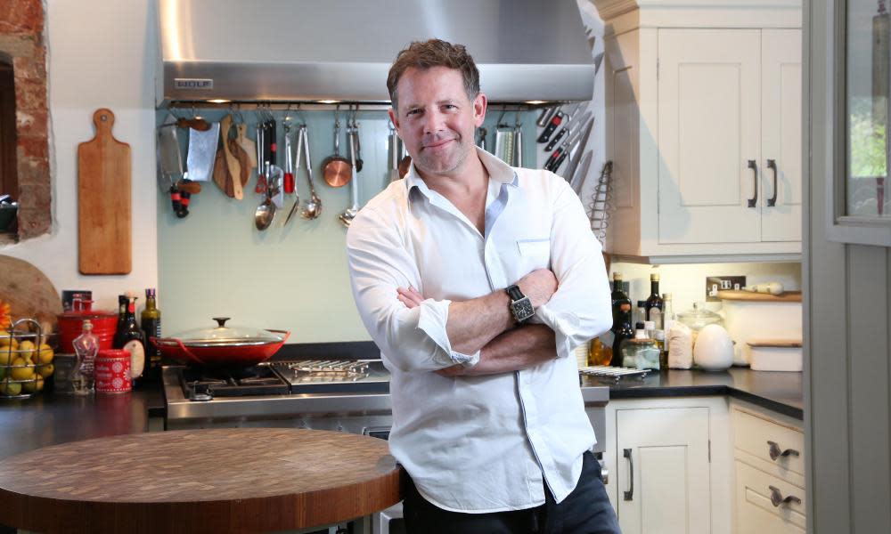 Matt Tebbutt, host of Saturday Kitchen ... ‘as wobbly-faced as a busted schoolboy’.