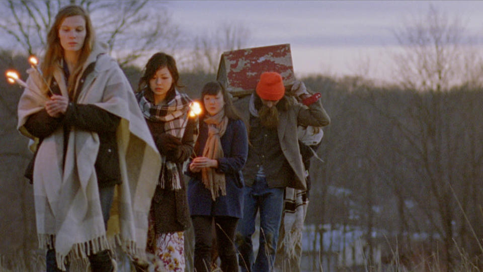 Lindsay Burdge, Haruka Hashimoto, Jennifer Kim and Paul Manza in "First Winter" - 2012