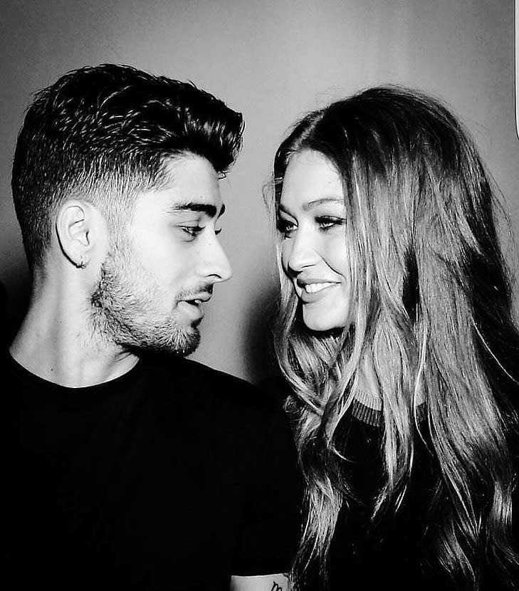 <p>En novembre 2015, Gigi Hadid et Zayn Malik craquent l’un pour l’autre. Une première (courte) séparation intervient en juin 2016, puis une deuxième en mars 2018. En juin dernier, ils se rabibochent à nouveau. Crédit photo : Instagram zigiphotos </p>