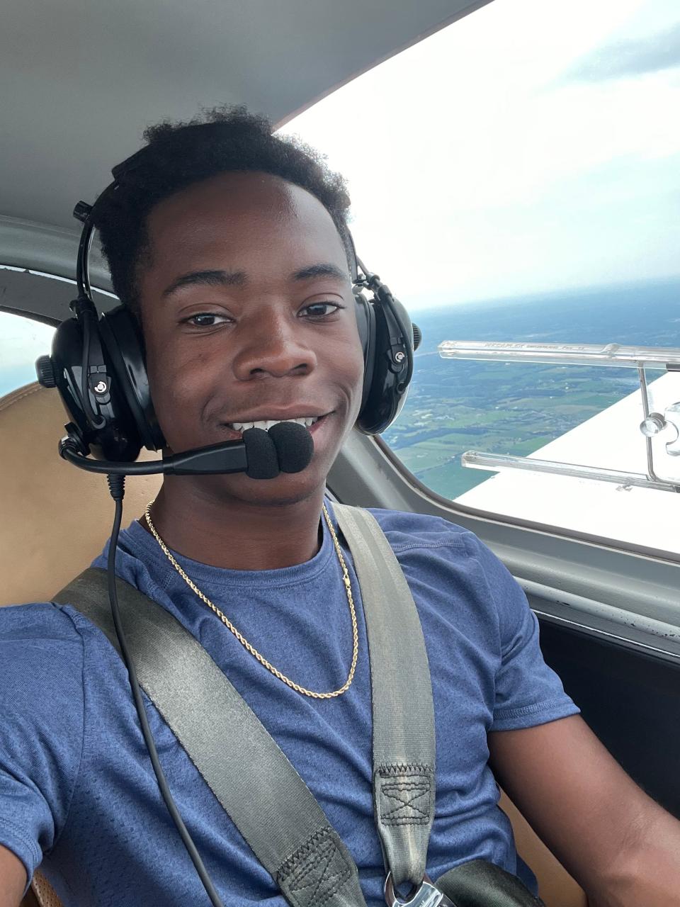 Evan Knox is a freshman studying aviation in the professional pilot concentration at Delaware State University in Dover.
