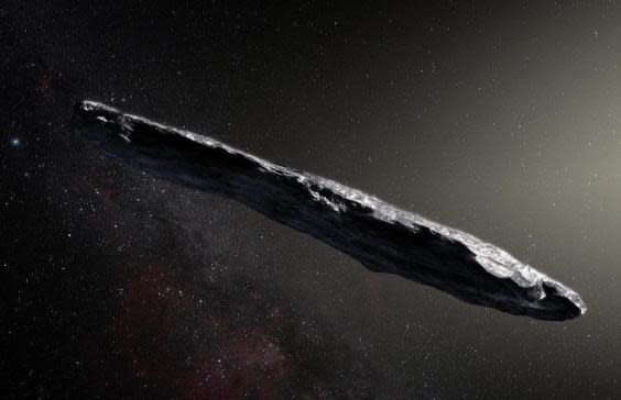 The first FRB discovery was announced around the same time as Oumuamua, our first interstellar visitor (European Southern Observatory)