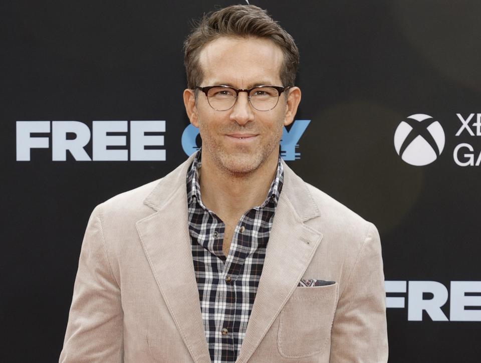 Ryan attends the Free Guy premiere