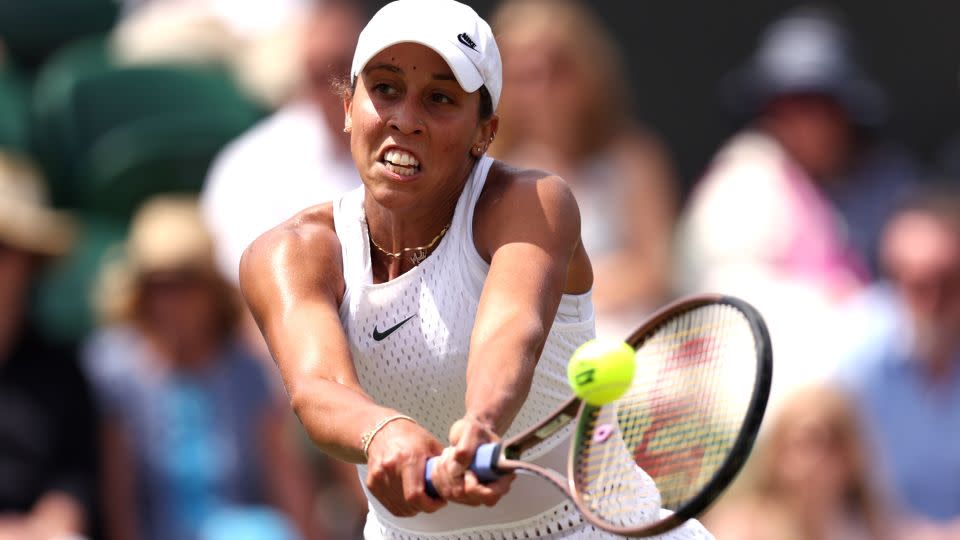 Madison Keys matches her best ever performance at Wimbledon. - Clive Brunskill/Getty Images
