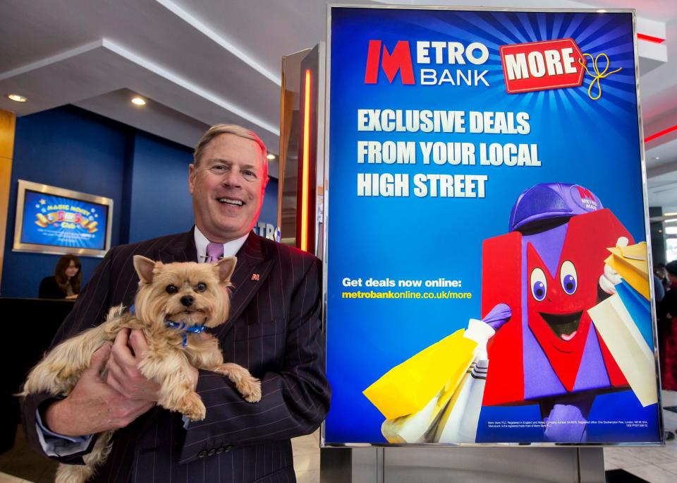 Secrets of my success: Vernon Hill is the founder of Metro Bank: Alex Lentati