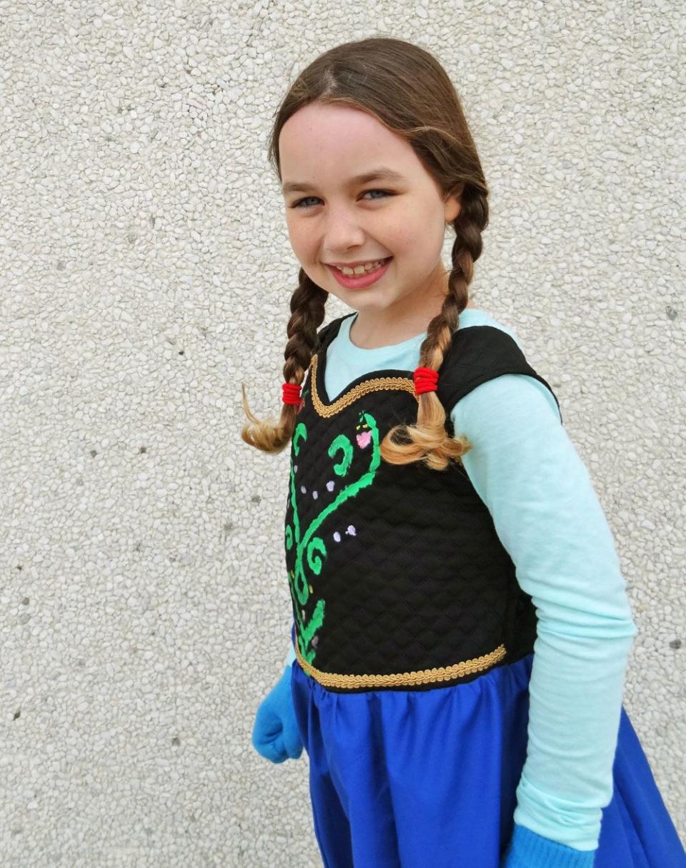 DIY Anna Dress Costume