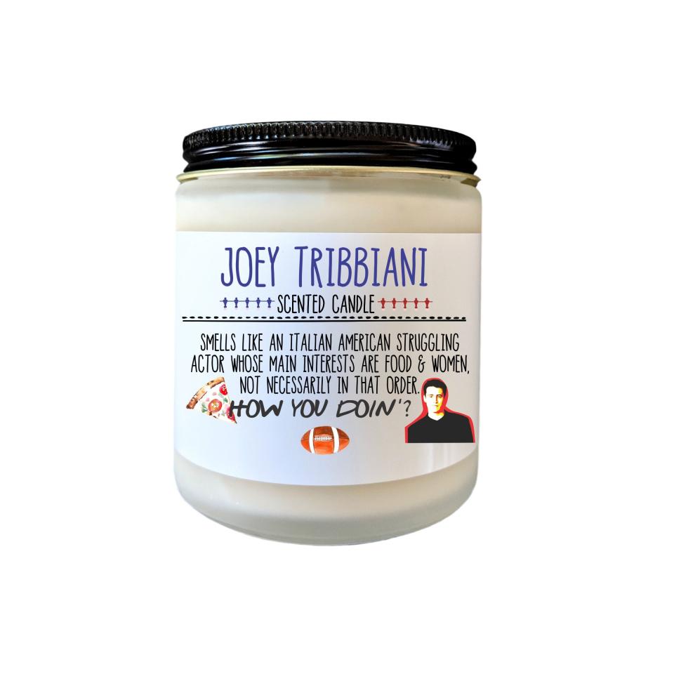 Joey Tribbiani Friends TV Show Gift How You Doin Candle Gift Fandom Candle