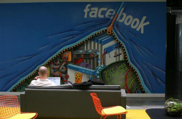 Facebook, tagged at new HQ