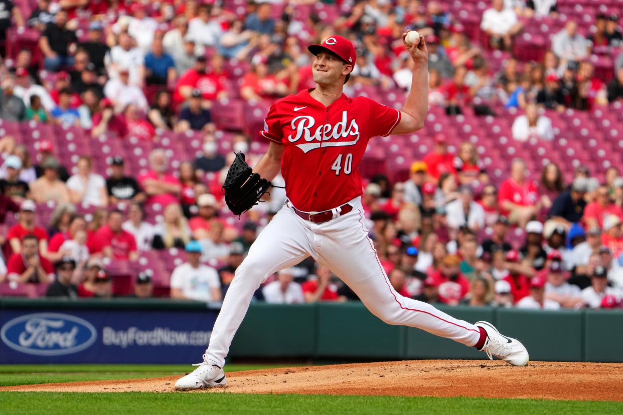Nick Lodolo returned to the Reds on Saturday after having not pitched in the major leagues since last May 6 at Great American Ball Park. Lodolo made seven starts before being shut down for what turned out to be  the remainder of the season.