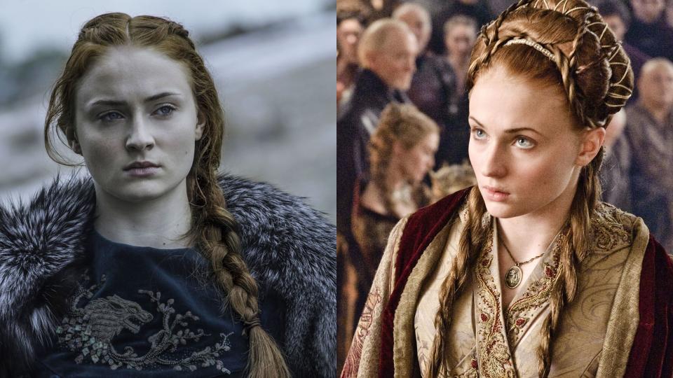 <p> <em>Game of Thrones&apos;&#xA0;</em>Sansa Stark loves to express herself through beauty and&#xA0;fashion. The way she dresses and wears her hair gives fans a lot of insight into where her head (and sometimes her heart) is at at any given moment. Here are all of Sansa&apos;s most meaningful hairstyles. <strong>Warning: If you haven&apos;t seen the series (there must be, like 10 of you), there are spoilers ahead.&#xA0;</strong> </p> <p> <em>By&#xA0;Kayleigh Roberts</em> </p>