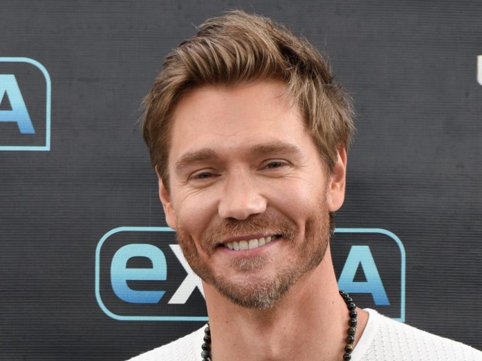 Chad Michael Murray visits "Extra" at Universal Studios Hollywood on April 16, 2019 in Universal City, California.