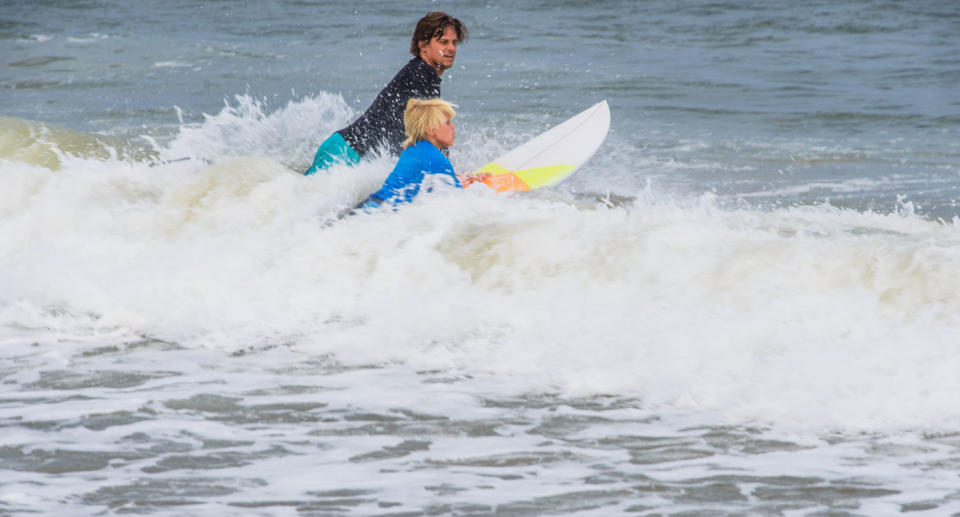 The north end of the beach is said to be safer leaning space. File pic. Source: Getty Images