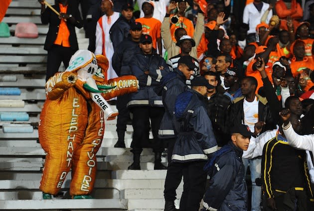 Africa Cup of Nations Côte d'Ivoire mascot is an elephant than