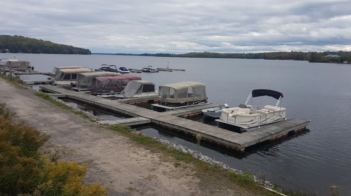 Trout Lake is the source of North Bay's municipal drinking water. For decades, 'forever chemicals' from firefighter training exercises at the airport got into groundwater and contaminated the lake. (Benjamin Aubé/Radio-Canada - image credit)