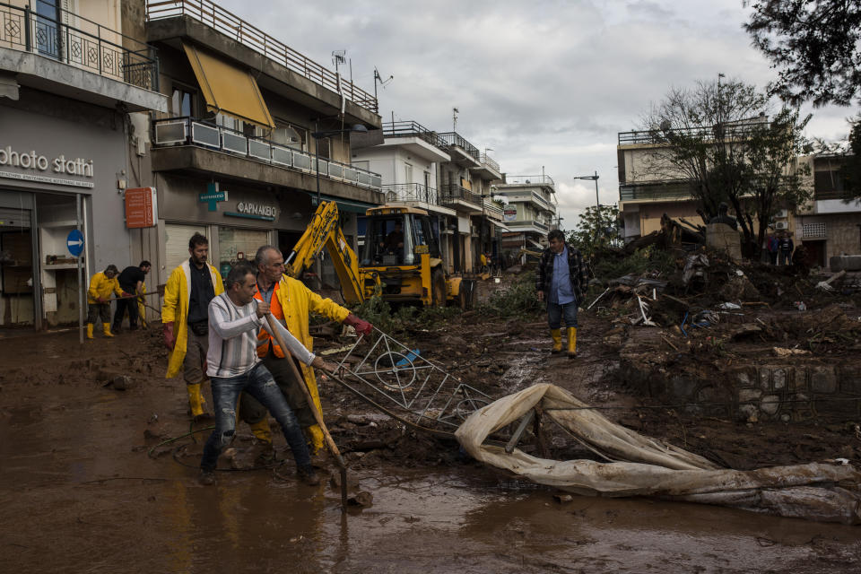 Deadly floods hit Greece