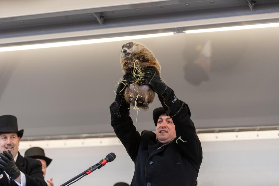 Milltown's popular Groundhog Day festivities were canceled this year, following the death of Milltown Mel.