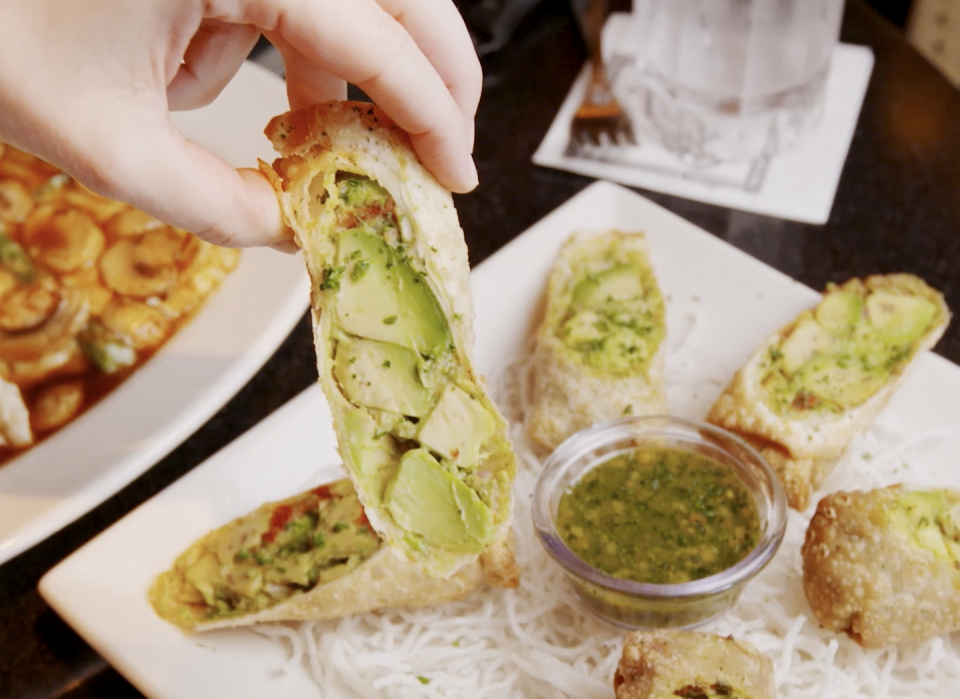 Avocado Egg Rolls, The Cheesecake Factory