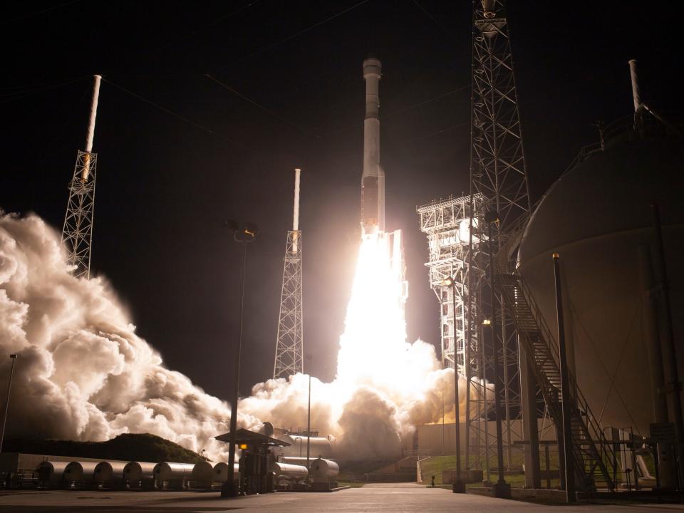 boeing cst 100 starliner spaceship nasa commercial crew program ccp orbital flight test oft launch pad cape canaveral launch 6NHQ201912200021_orig