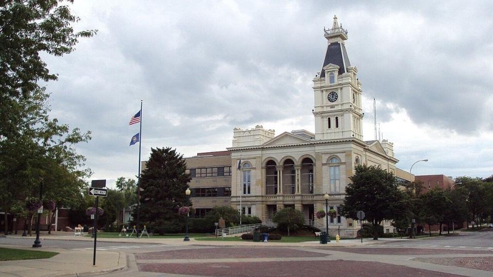 The Monroe County Courthouse on East First Street in Monroe was built in 1880 and is one of Monroe’s oldest buildings still hosting daily operations.