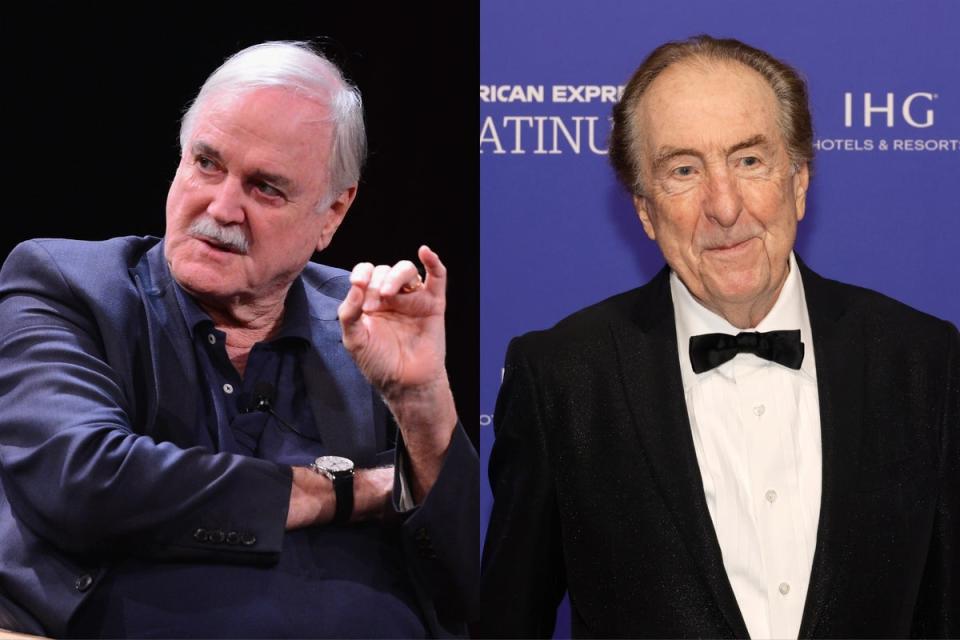 John Cleese and Eric Idle were involved in an online spat earlier this year (Getty Images)