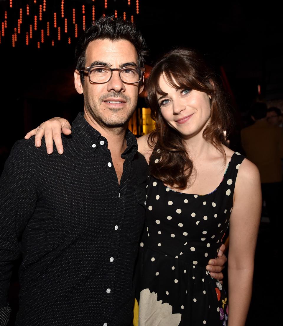 Zooey Deschanel and Jacob Pechenik