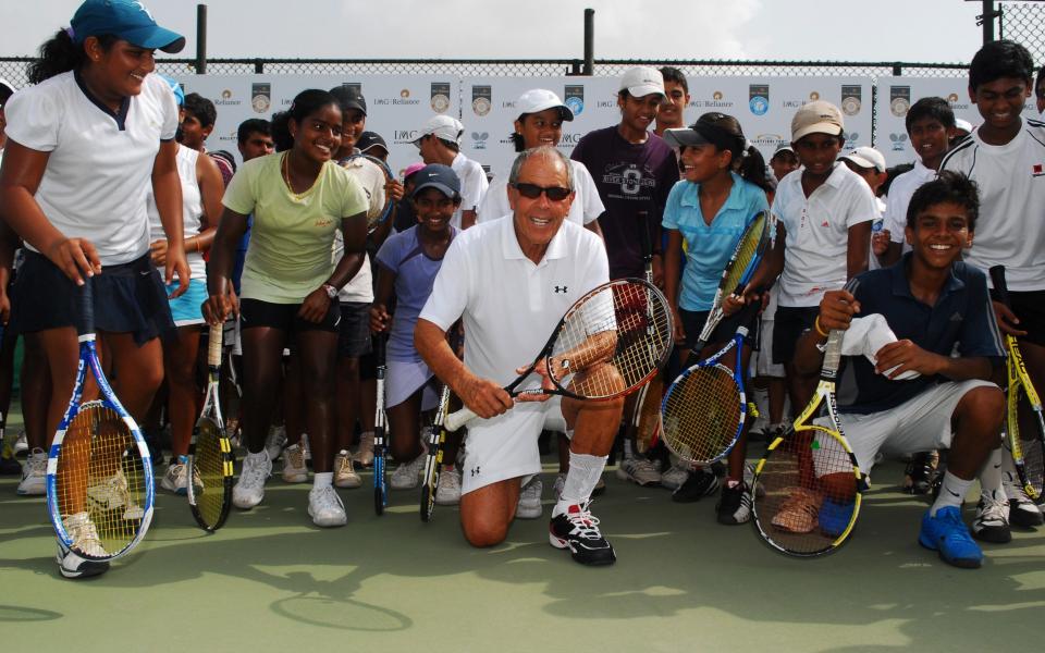 On a visit to India in 2010 to identify young talent in the country - Pradeep Gaur/Mint via Getty Images