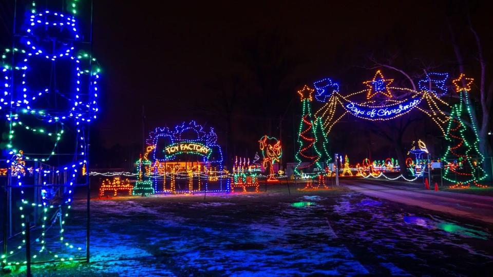 "The Magic of Lights" drive-through holiday lights festival will be presented Nov. 19, 2021, to Jan. 2, 2022, at the LaPorte County Fairgrounds and Event Center.