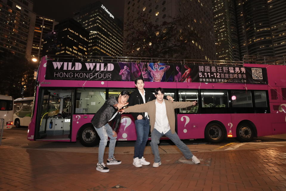 《WILD WILD HONG KONG Tour》 5月襲港 姜天一李國榮鄭漢三白色情人節巴士巡遊起騷動