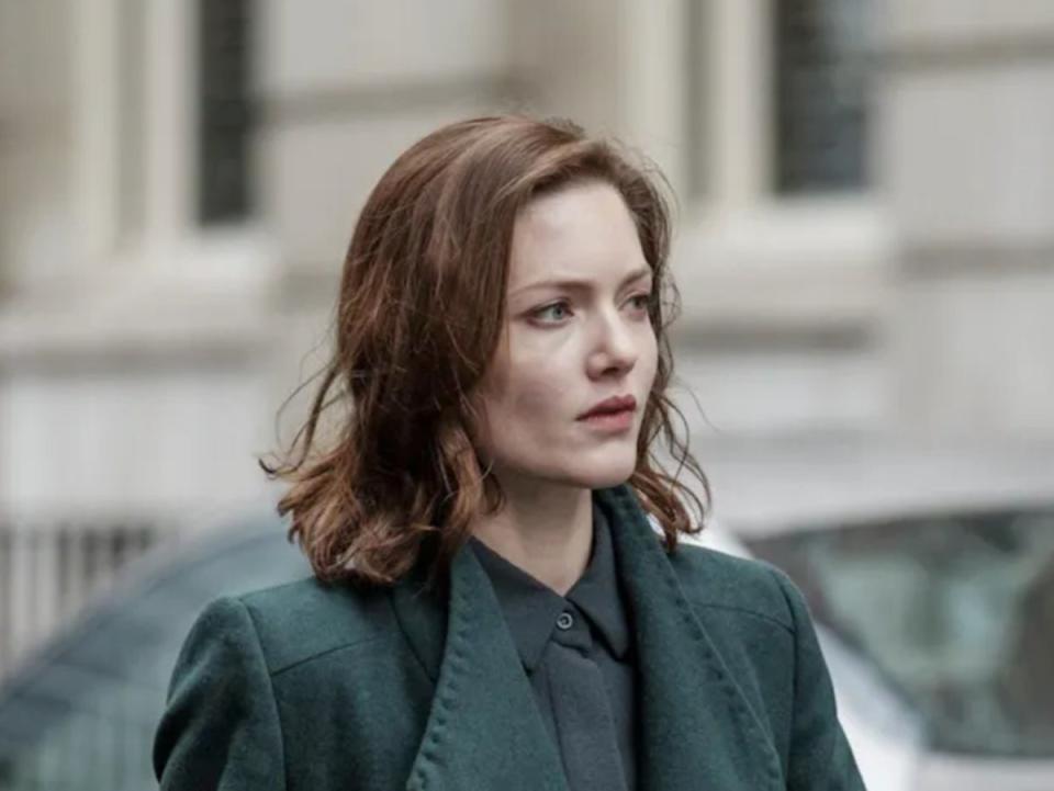 Holliday Grainger as DI Rachel Carey in ‘The Capture’ (BBC)