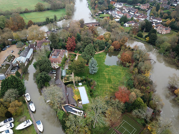 Casa de George Clooney en Berkshire