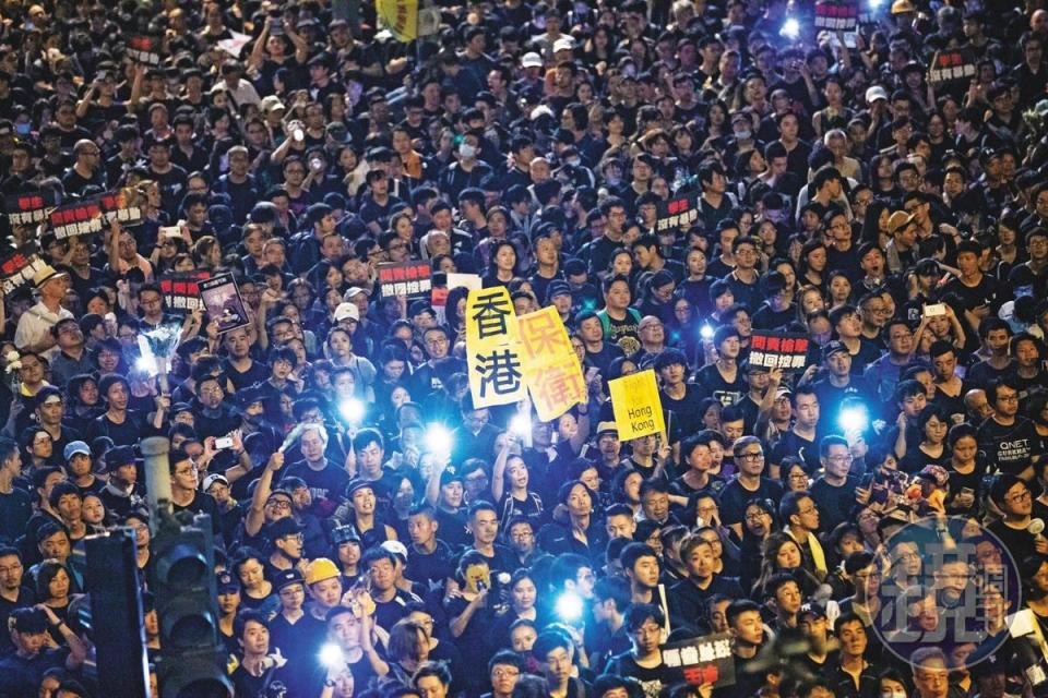 卓榮泰認為，香港反送中事件牽動台灣局勢，也成為影響大選選情的外在因素之一。