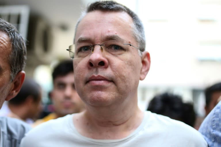 US pastor Andrew Brunson was freed after his detention sparked a crisis between Turkey and its NATO ally the United States