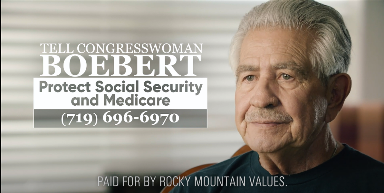 An ad campaign launched in Pueblo on Thursday features Pueblo veteran Jerry Solano and targets Rep. Lauren Boebert.