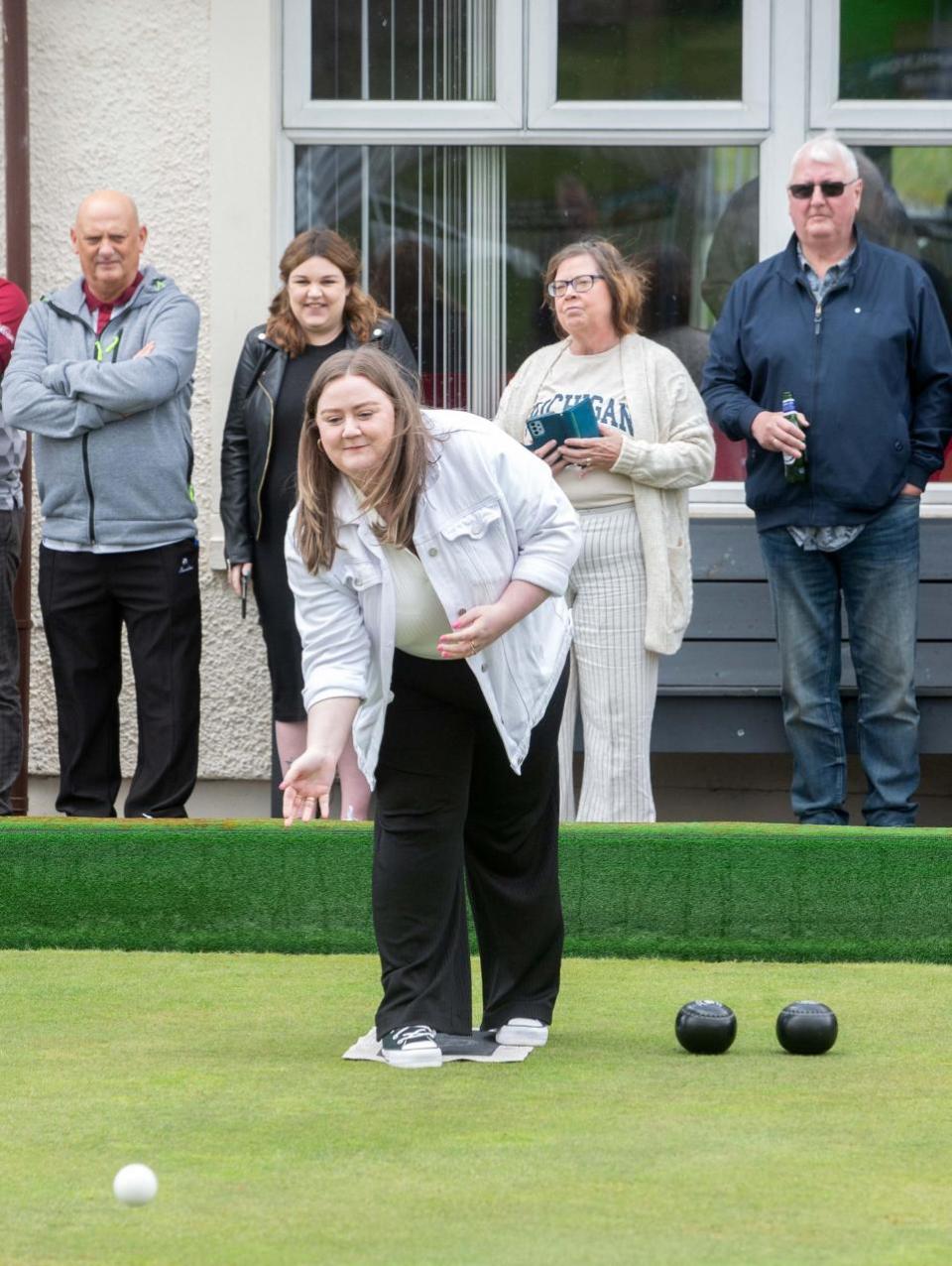 Greenock Telegraph: Lady Alice Bowling Club 2024 opening day.