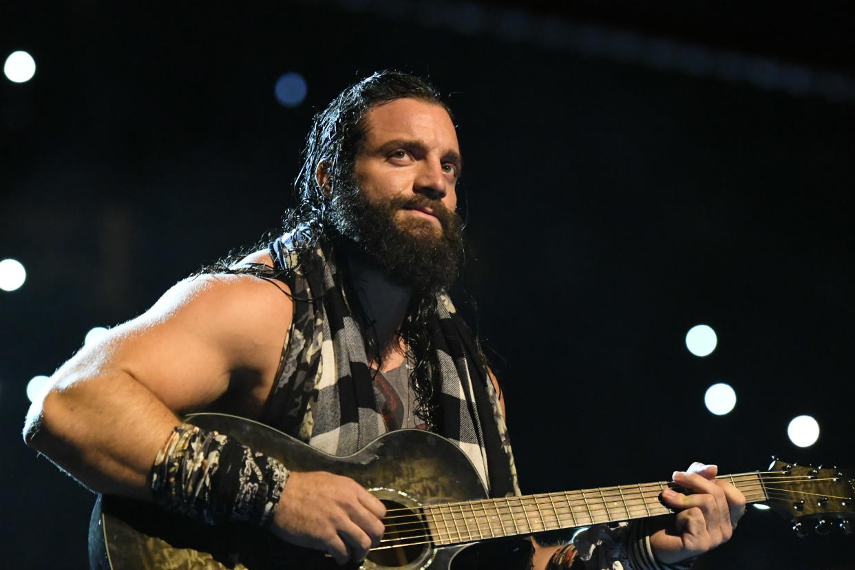 WWE superstar Elias will take part in Sunday’s “Elimination Chamber” pay-per-view at the T-Mobile Arena in Las Vegas. (WWE)