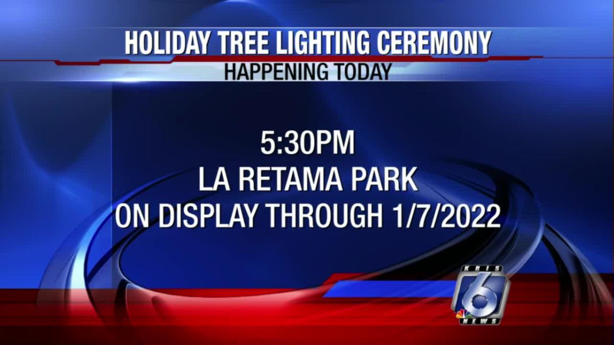 Holiday tree unveiled Friday at La Retama Park [Video]