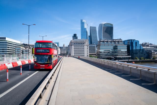 London Bridge (Dominic Lipinski/PA)