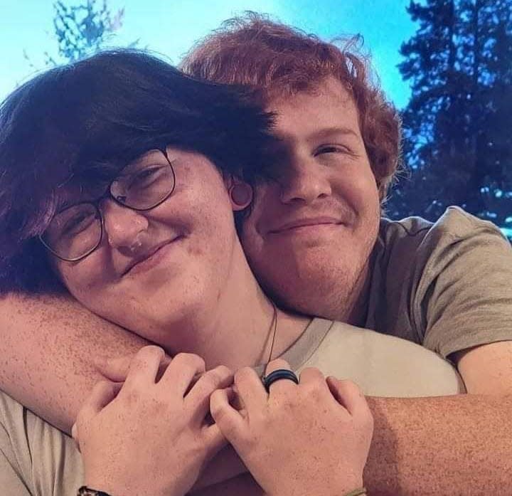 Camdyn Rider, left, and Riley Groover started a relationship in 2021, Groover's mother said. She said they were "deeply in love," but their volatile relationship ended with Groover fatally shooting Rider and then killing himself on July 21 in Winter Haven.