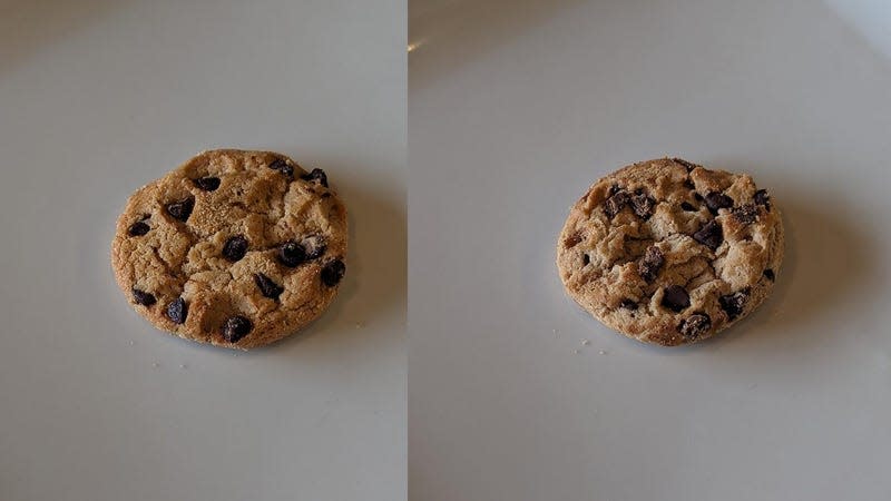 Left: Original Chips Ahoy. Right: The newly improved recipe. - Photo: Marnie Shure