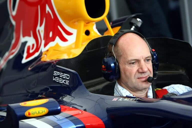 Adrian Newey, un ingeniero-diseñador de Red Bull Racing