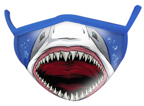 2) Shark Face Mask