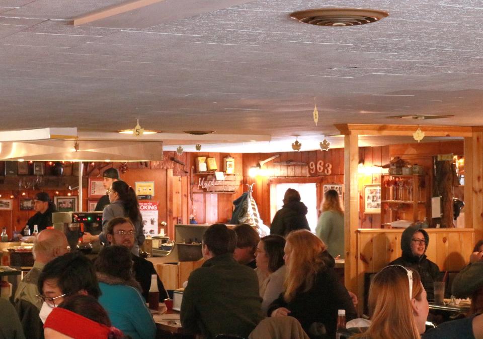 An average of 2,000 people per day come to visit the Maple Tree Inn in Angelica.