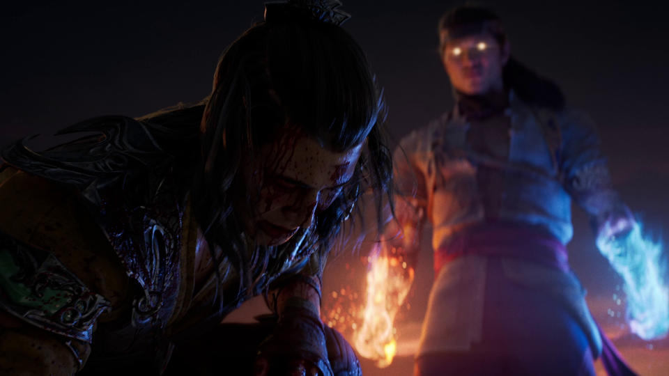 Mortal Kombat 1 screenshot taken from announcement trailer