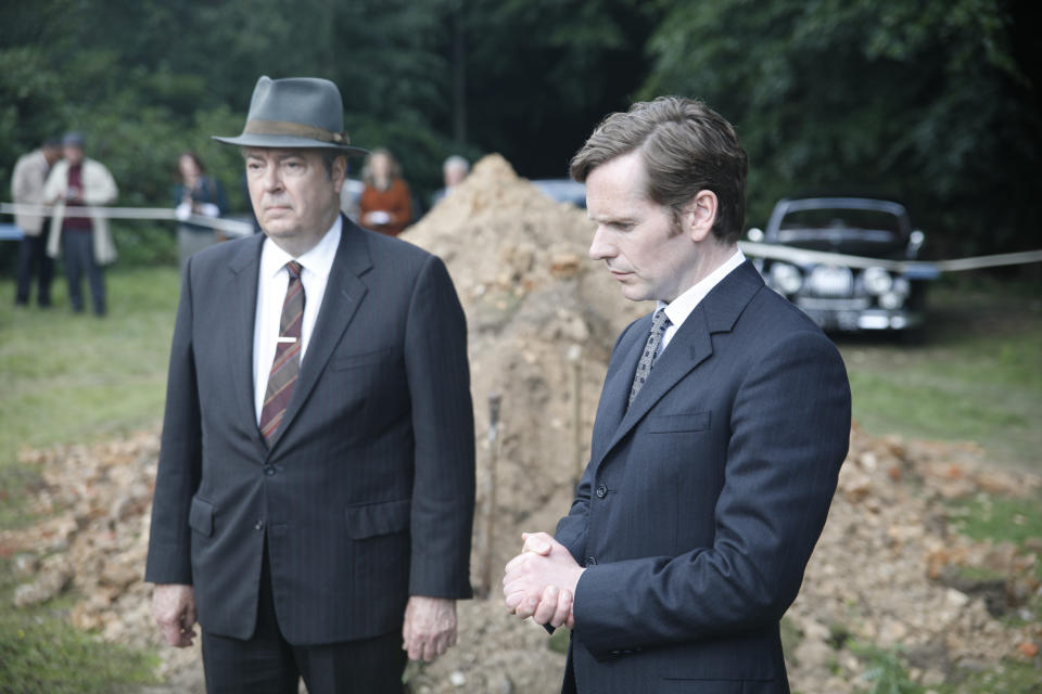 Roger Allam and Shaun Evans star. (ITV)