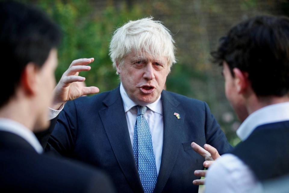 Prime Minister Boris Johnson has said that he expects his replacement to offer new measures to support struggling households (Peter Nicholls/PA) (PA Wire)