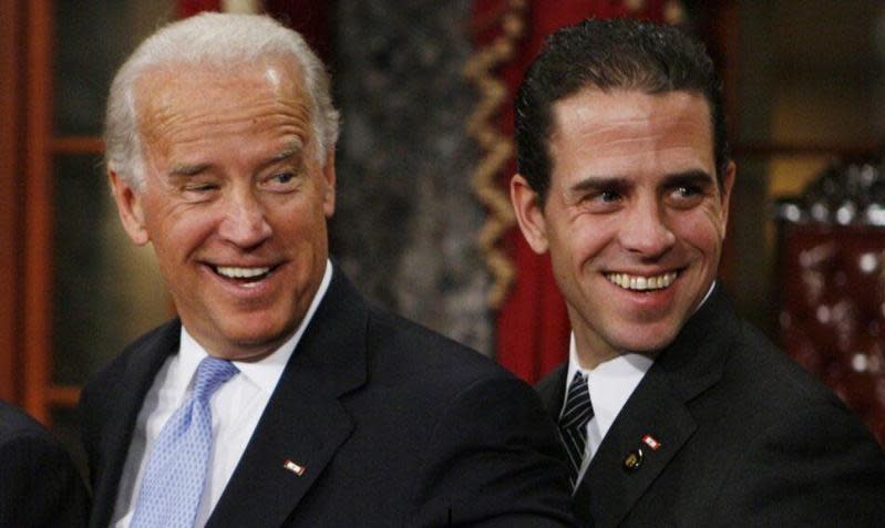 美國總統拜登之子杭特（Hunter Biden）被控未繳交聯邦所得稅、非法擁槍等罪。（翻攝自uncoverdc截圖）